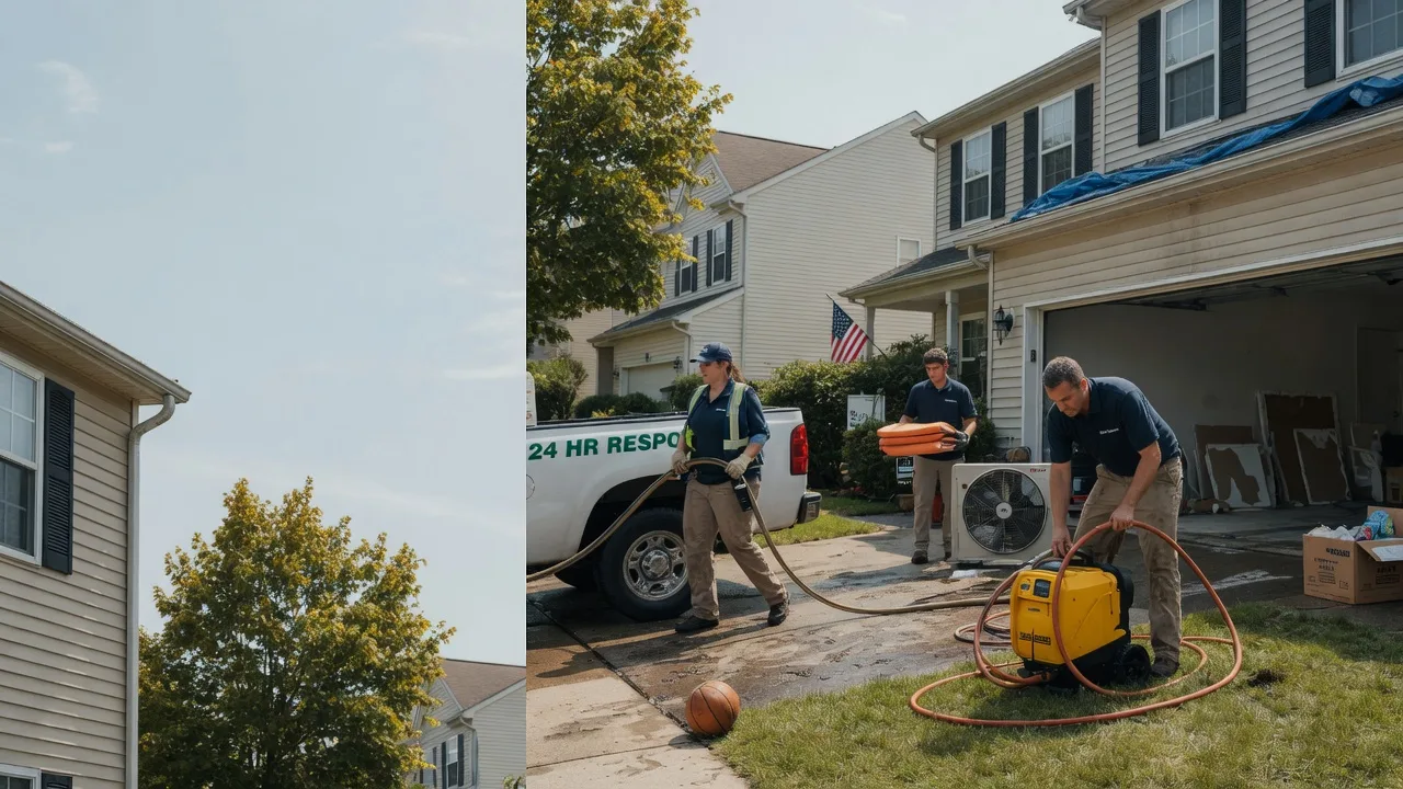 Emergency Water Damage Restoration in Wingett Run, OH near me